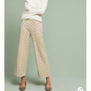 NWT Anthropologie sequin showstopper pants size 6